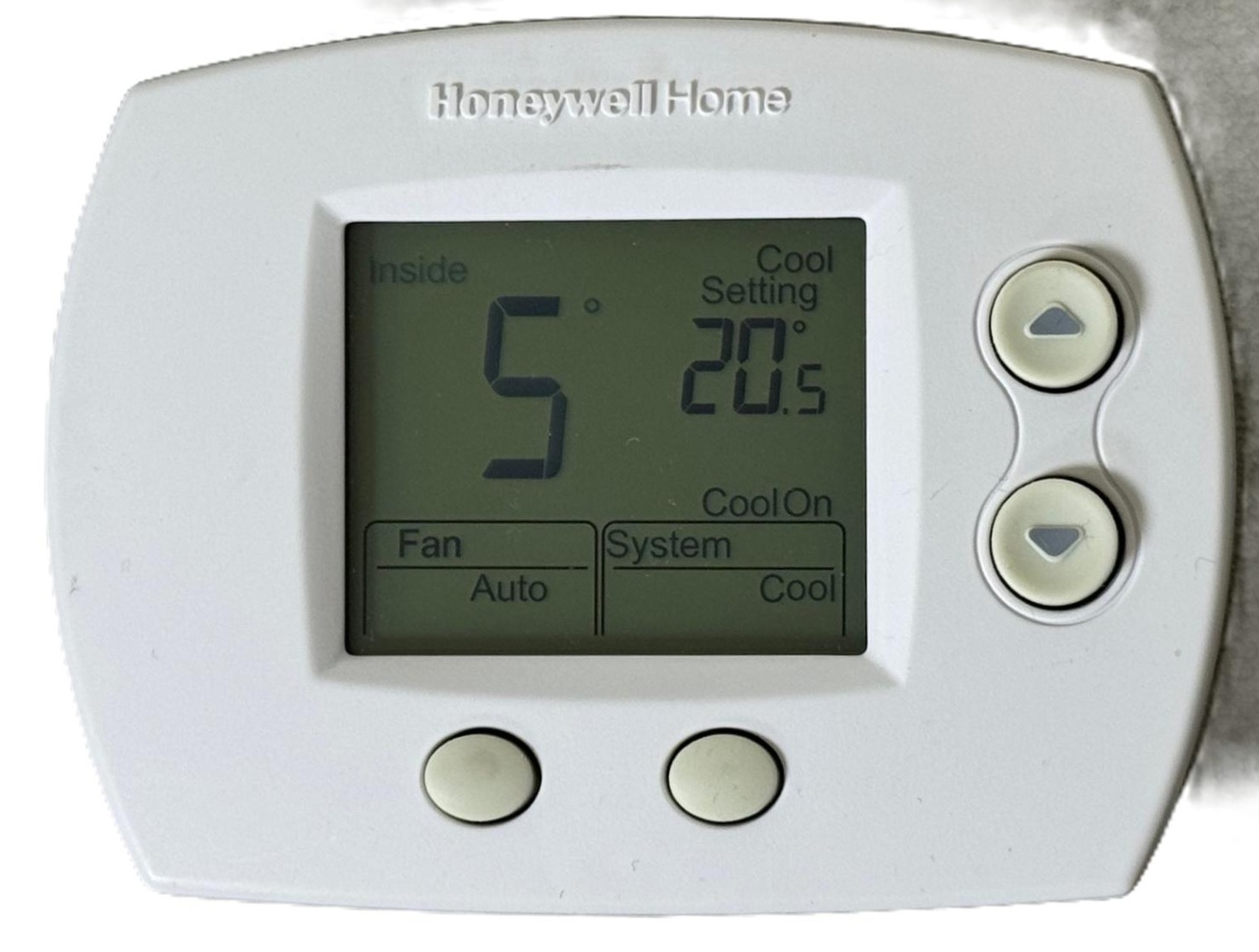 Honeywell PRO-5000 S/S thermostat